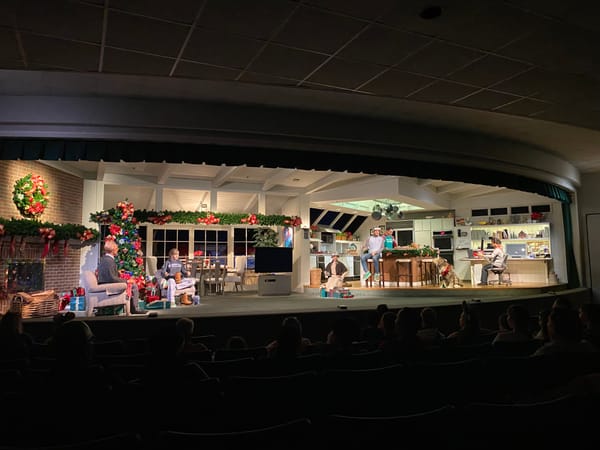 The final scene of the Magic Kingdom show/ride Carousel of Progress